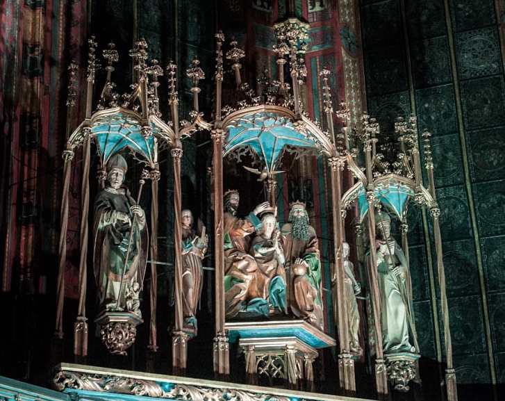 fragment ołtarza Wita Stwosza
